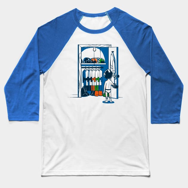 The Morning Routine Baseball T-Shirt by drawsgood